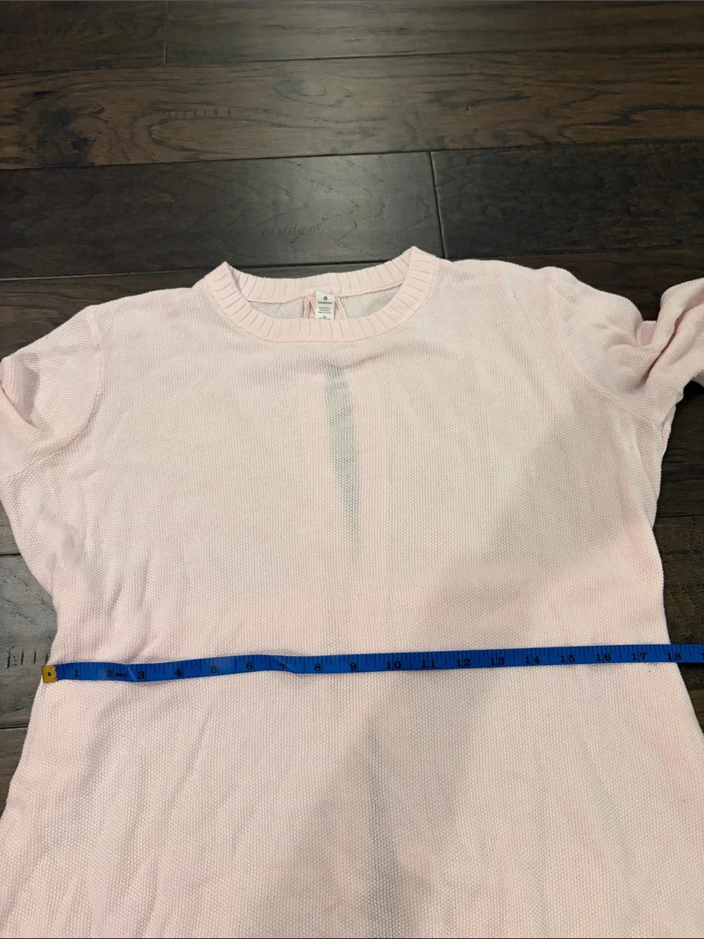 Lululemon Sincerely Yours Lightweight Pink Sweater Sz 10